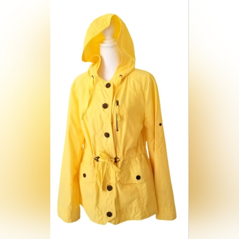 a.n.a. A New Approach Bright Yellow Jacket Size Medium - Picture 15 of 15